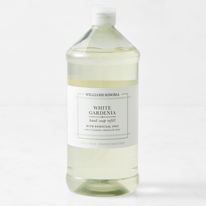Williams Sonoma White Gardenia Hand Soap Refill, 32oz.