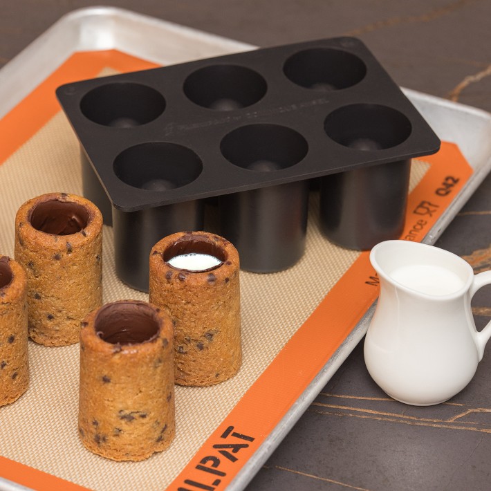 Redefine Milk and Cookies with a Cookie Shot Glass Mold