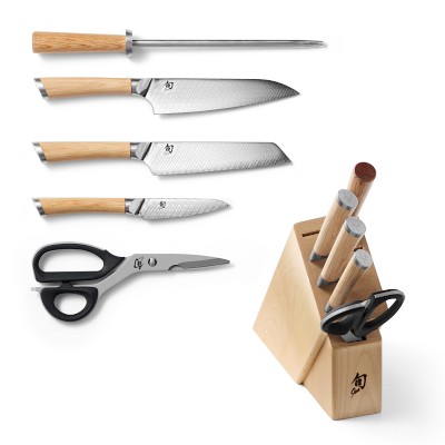 Shun Hikari 7-Piece Knife Block Set