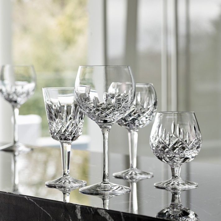 Waterford Lismore Wine Glasses  Monogrammed Red Wine Glasses