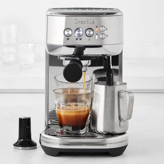 Breville Bambino Plus - Espresso Machine - Stainless Steel - Padre Coffee