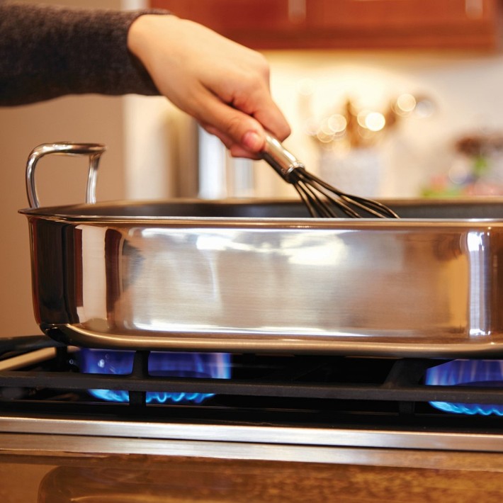 All-Clad Stainless Steel Roasting Pan with Nonstick Rack