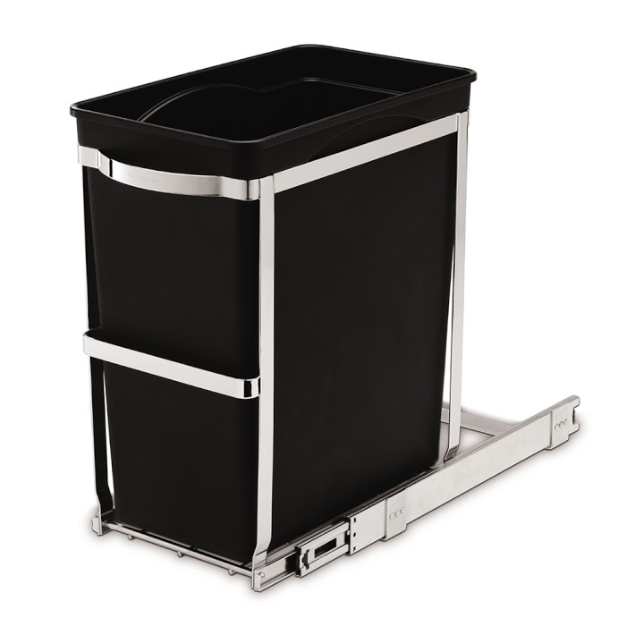 simplehuman 30-L. Under Counter Pull-Out Trash Can