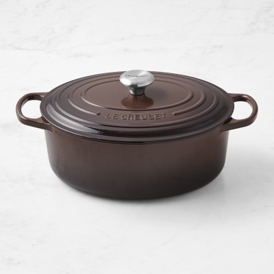 6-3/4 Quart Le Creuset Signature Enameled Cast Iron Oval French/Dutch