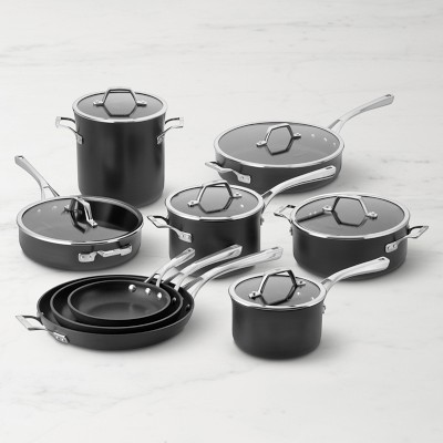 Calphalon Elite Nonstick 15-Piece Cookware Set  Cookware set, Pots and pans  sets, Cookware sets