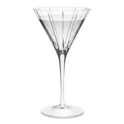 Stemless Martini Glasses with Chiller Set of 2 - Elegant Cocktail Glasses  Set with Cavier Server Bowl - Beautiful Bar Martini Glass Gift Set for  Margarita, Cosmopolitan, Manhattan Cocktails 