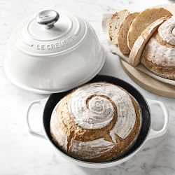 Enameled Cast Iron Bread Pan Cookware with Lid, Bread Pans for
