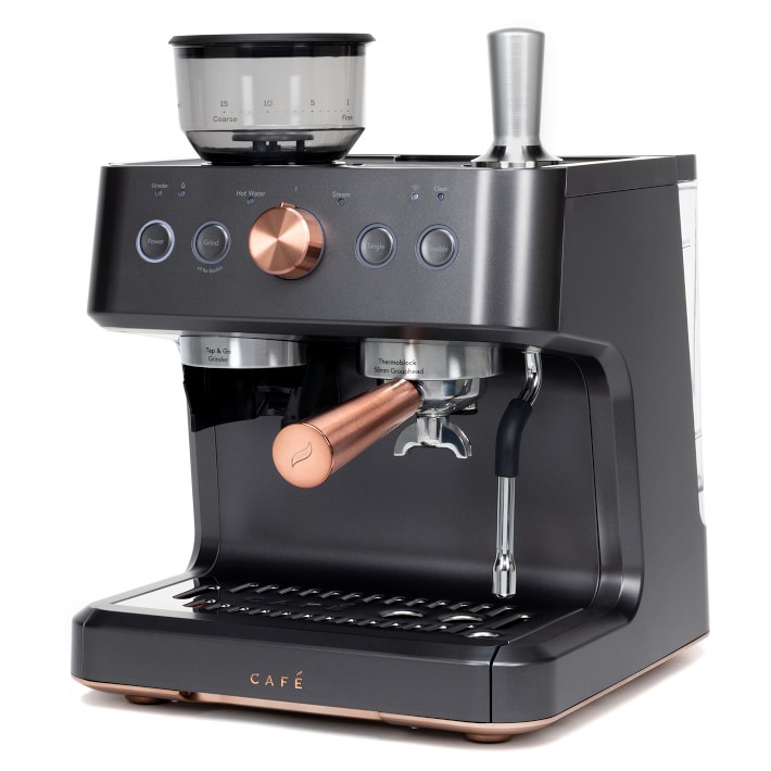 GE Profile Semi-Automatic Espresso Machine, 15-Bar