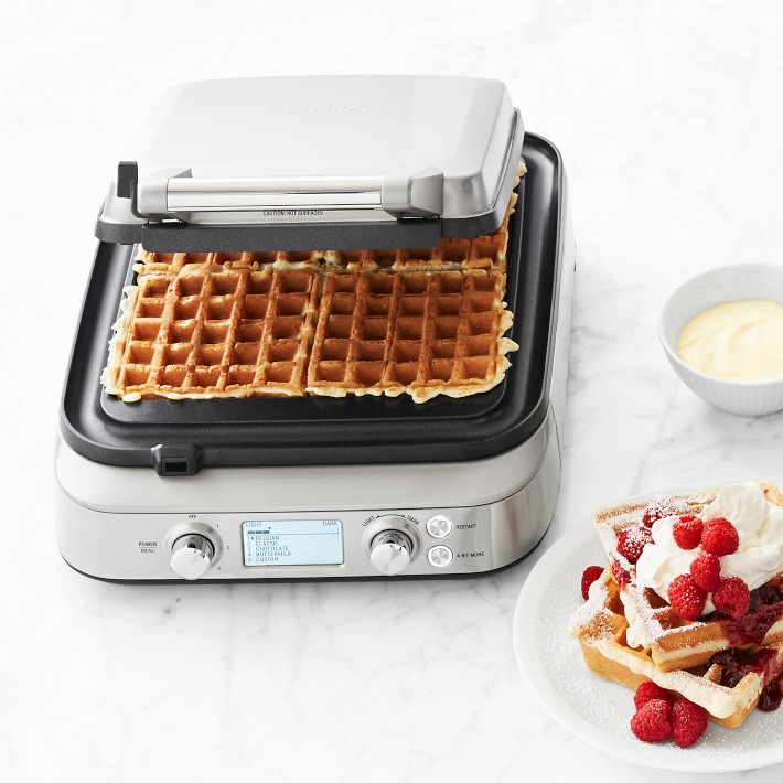 Breville The Smart 4 Slice, máquina inteligente para hacer waffles, Nuevo,  Acero inoxidable