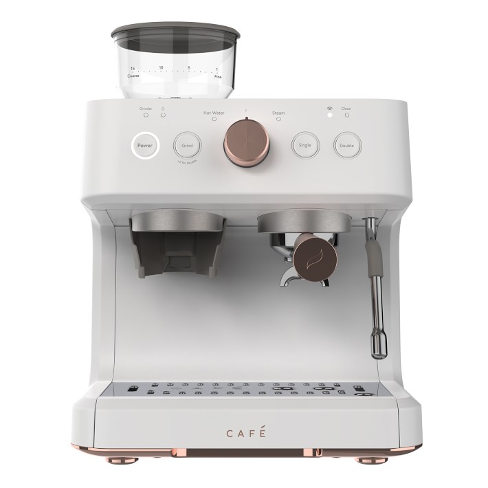 Café Bellissimo Semi Automatic Espresso Machine + Frother, 15-Bar
