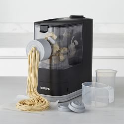  Philips Kitchen Appliances Philips Compact Pasta Maker 4-in-1  Accessory Shape Kit, Pappardelle, Tagliatelle, Angel Hair and Lasagna, Easy  Clean, Homemade Pasta, Gray (HR2484/00) : Home & Kitchen