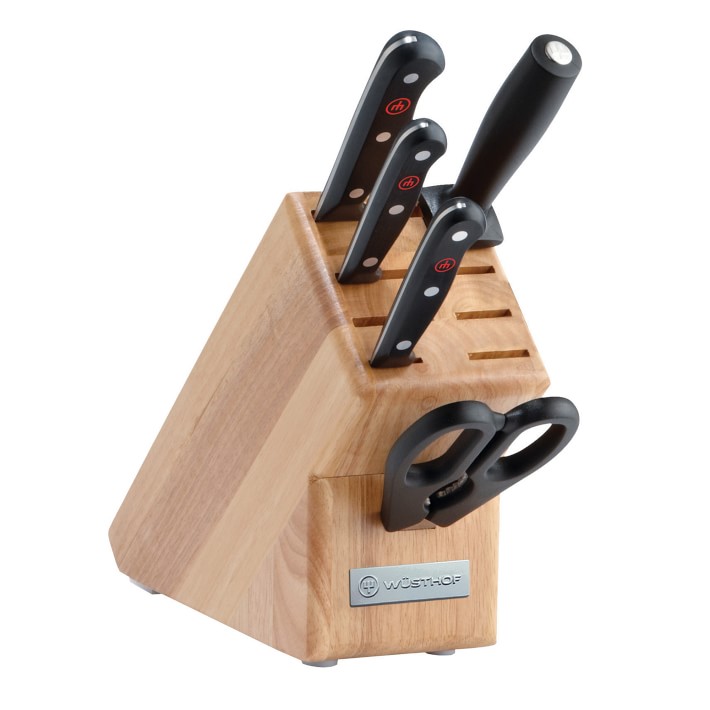 Wusthof Classic Ikon Forged 6 Piece Starter Knife Block Set — Las Cosas  Kitchen Shoppe