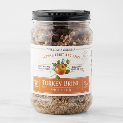 Williams Sonoma Autumn Fruit Spice Turkey Brine