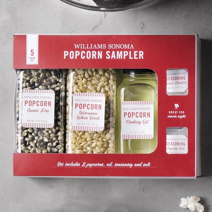 Personalized Popcorn Sampler Popcorn Kernels Kit for Popcorn Machine,  Gourmet Popping Corn for Movie Night Gift, USA Heirloom Varieties 