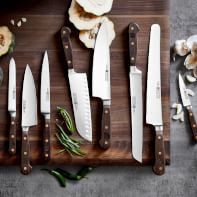 Williams Sonoma Wüsthof Gourmet Steak Knives in Acacia Tray, Set of 4