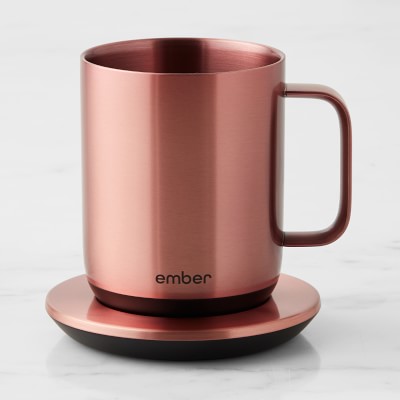 Ember Temperature Control Ceramic Mug Charging Coaster, White:  Coasters