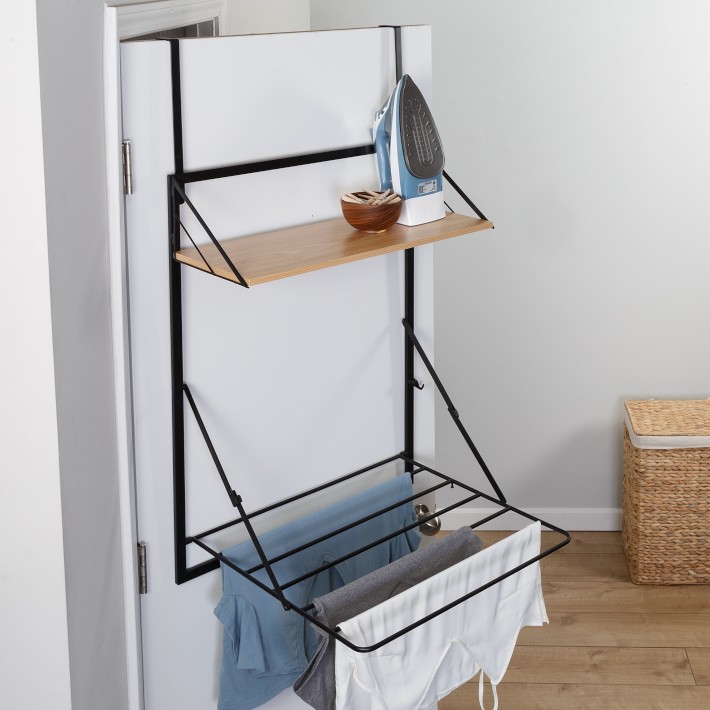 WhizMax Clothes Drying Rack,Over The Washer and Dryer Storage