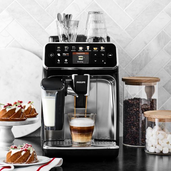 😊 PHILIPS SERIE 5400 - Cafetera Espresso Superautomática Sistema de Leche  LatteGo 