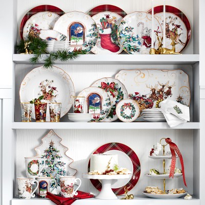 Williams-Sonoma Twas The Night Before Christmas (Set of 2) Cloth Kitchen Towel - China Dinnerware & Dishes