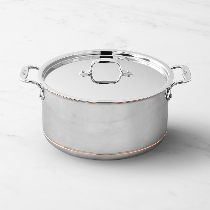 Williams-Sonoma - July 2019 - All-Clad Copper Core 4-Qt. Soup Pot with Ladle