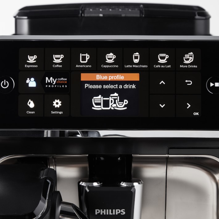 Philips Kitchen Appliances Phlips 4300 Fully Automatic Espresso Machine  with LatteGo, CR, EP4347/94 and Saeco AquaClean Filter Single Unit,  CA6903/10
