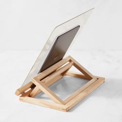 Book Stand Wooden Reading Holder Desk Bookshelf Cookbook Table Tablet  Bracket