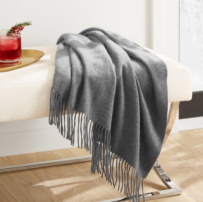 Bohemian Washable Cashmere Throw