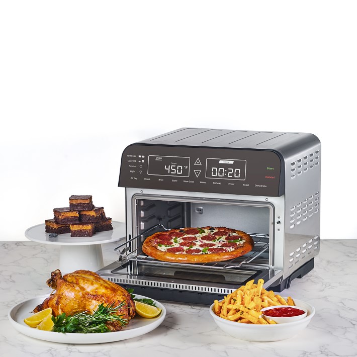 Instant Pot 26-Liter, Omni Plus 11-in-1 Air Fryer Toaster Oven Combo,  Rotisserie Oven, Deep Fryer, Oil-less Mini Cooker, Convection Oven,  Dehydrator, Roaster, Warmer, Reheater, Pizza Oven 