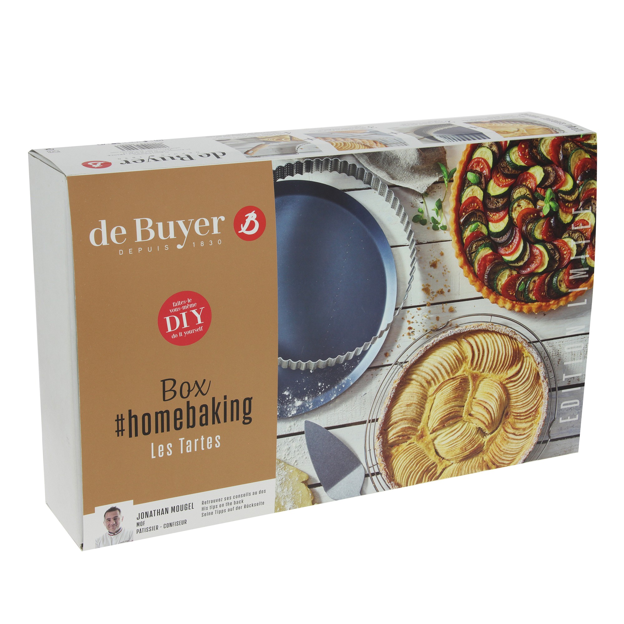 de Buyer Home Baking Tart & Pie Box