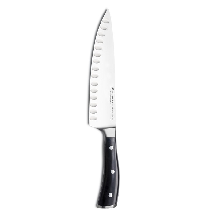 W&#252;sthof Classic Ikon Hollow-Edge Chef's Knife, 8&quot;