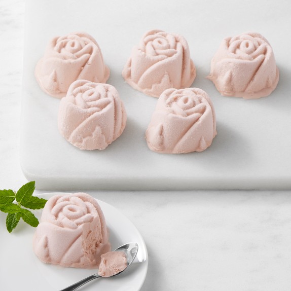 Bridgerton Rose Shaped Gelato, Set of 6 Williams Sonoma