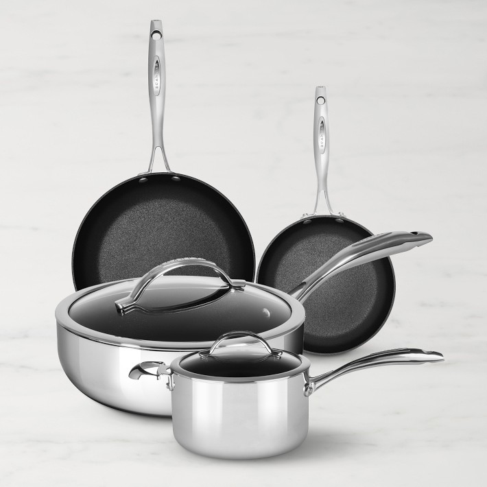 HAPTIQ 3-Piece Fry Pan Set