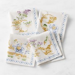 Bulk Cloth Napkins, Set of 10, Vintage Floral Inspired Cotton Fabrics, –  ChowwithMe