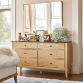 Jonathan Charles 6-Drawer Clapotis Danish Cord Double Dresser