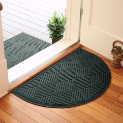 Yipa Entrance Rug for Front Door Inside, Half Round Front Door Mat