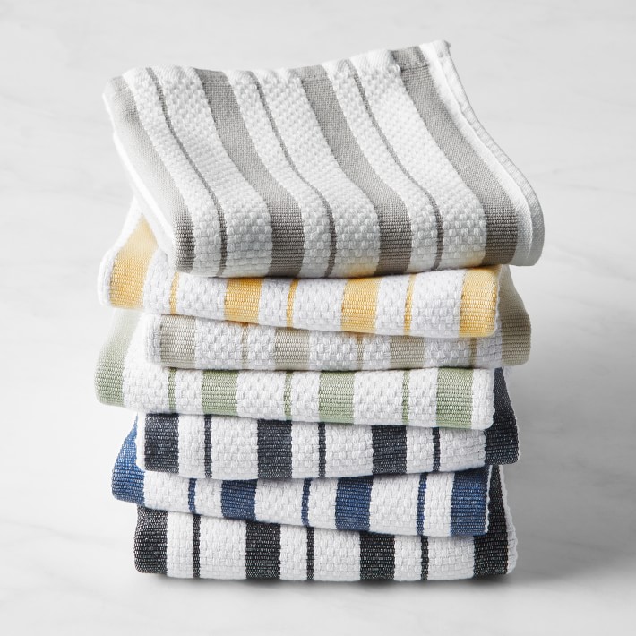 Sur La Table Striped Kitchen Towels, Set of 3