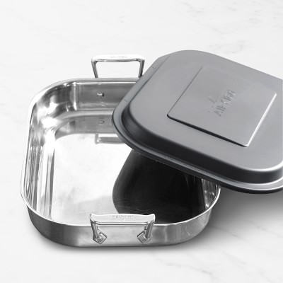 All-Clad Gourmet Accessories Stainless-Steel Lasagna Pan with Lid