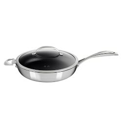 SCANPAN Classic Nonstick Saucepan with Pour Spouts, 2-Qt.