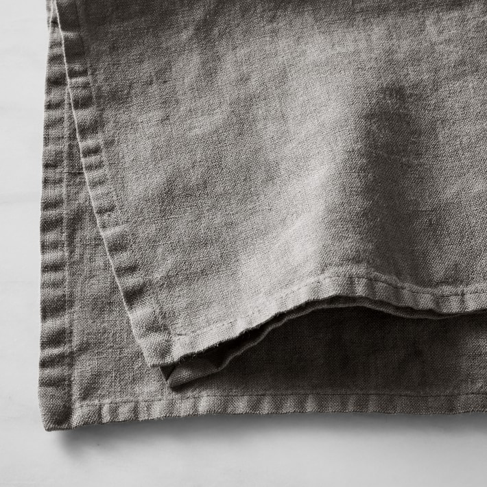 Italian Washed Linen Napkins, Set of 4