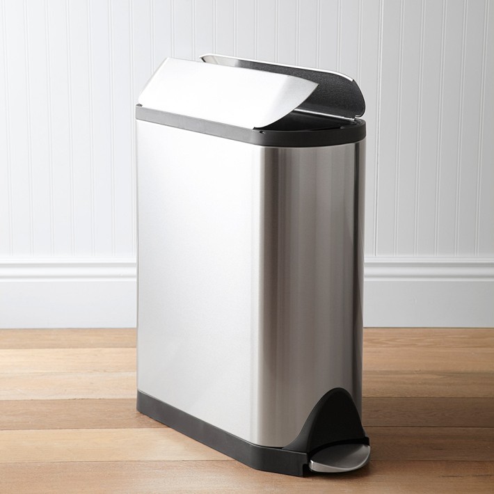 simplehuman Butterfly Step Can, 45L