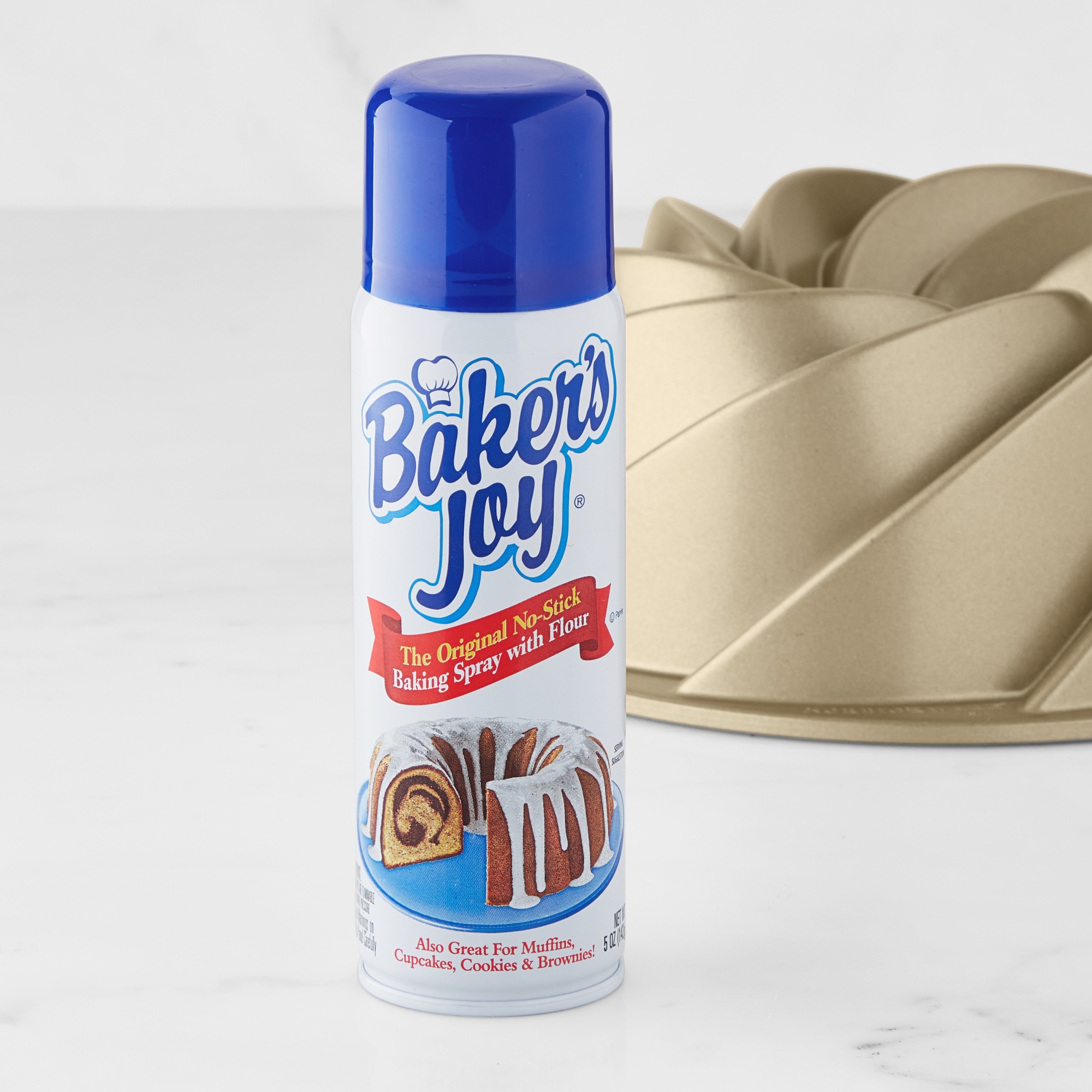 Baker’s Joy Nonstick Flour-Based Baking Spray for Perfect Release