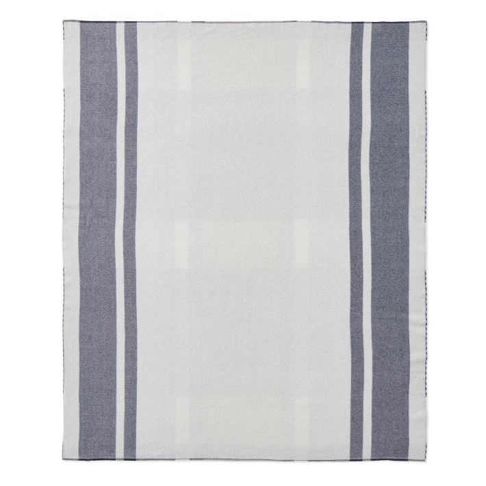 Cashmere Plaid Double Side Throw | Williams Sonoma