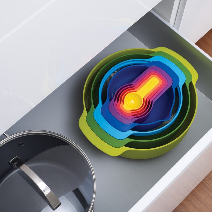 Nest™ 9 Plus Stacking Bowl Set Multicolor