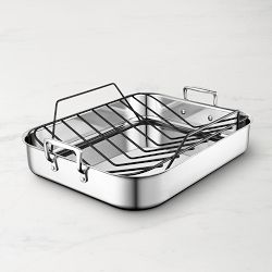 Le Creuset Stainless Steel Square Roaster