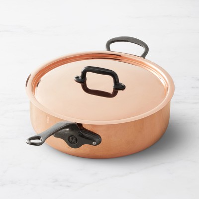 Ruffoni Opus Cupra 4.25 qt Copper Covered Chef Pan