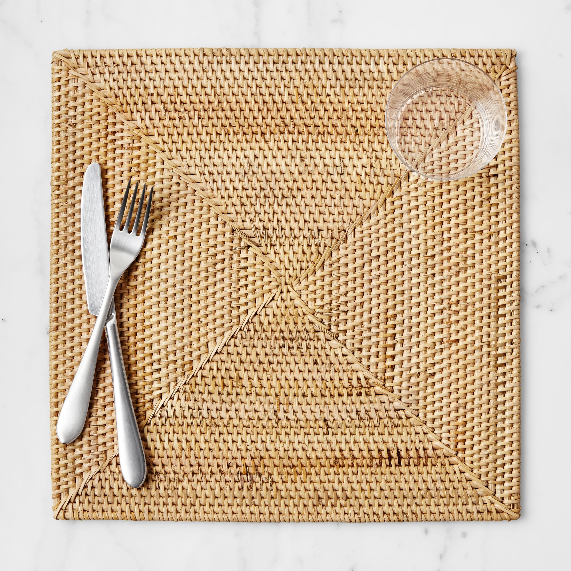 Light Woven Square Placemat