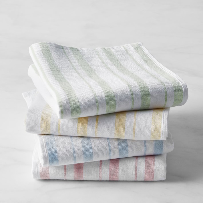 Williams Sonoma Spring Super Absorbent Multi-Pack Towels, Set of 4