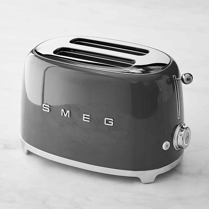 SMEG 2Slice Toaster Slate Grey Sansujyuku Tire Store