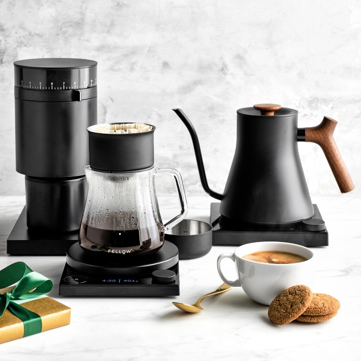 Fellow Stagg [X] Pour-Over Coffee Maker Set - Kit Includes Stagg [X]  Pour-Over Dripper, Stagg Double Wall Glass Carafe, and 20 Paper Filters