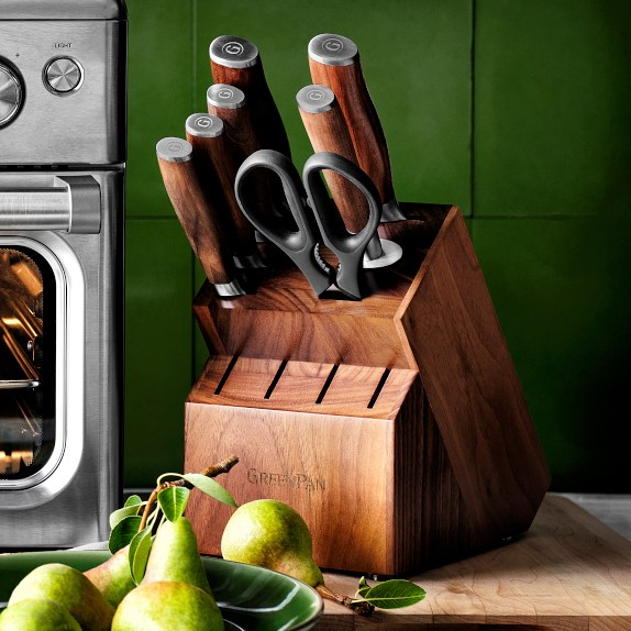 GreenPan™ Premiere Knife Block, Set of 12 Williams Sonoma